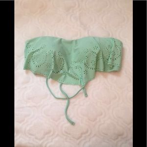 Turquoise Bikini Top